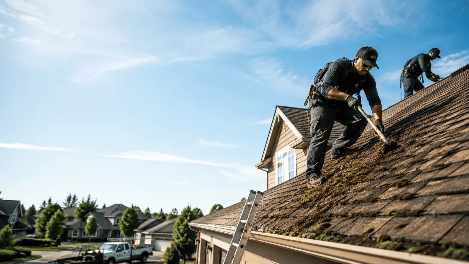 Roof Moss Removal in Manlius, IL near me